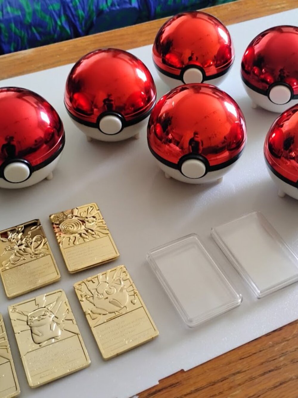 1999 Pokemon Burger King 23K Gold Plated Cards Complete Set - Picture 10 of 16